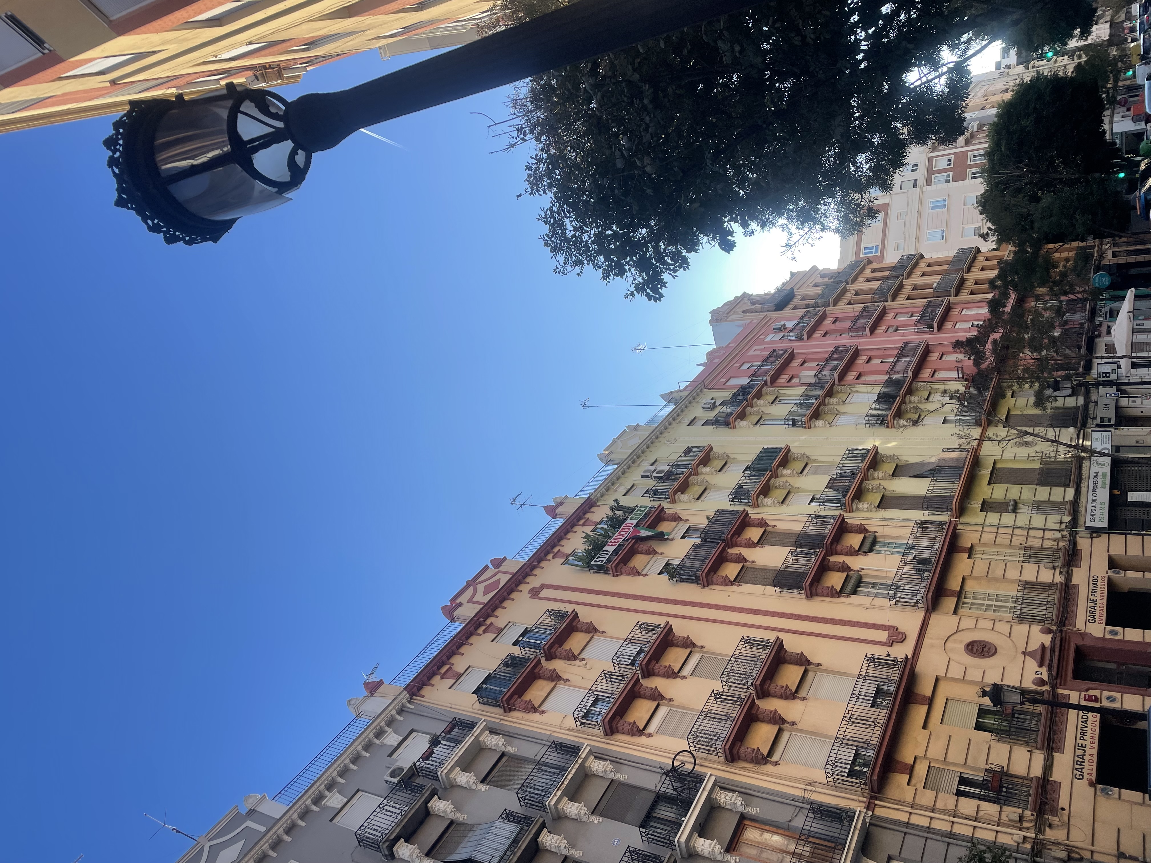 gekleurde huizen ruzafa hippe wijk Valencia