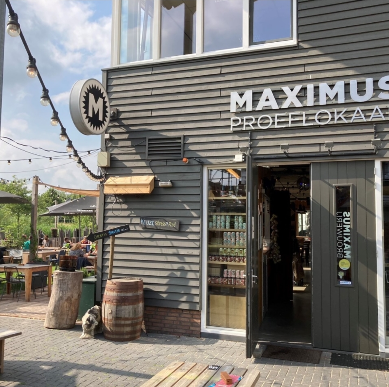 brouwerij maximus in de Meern ingang